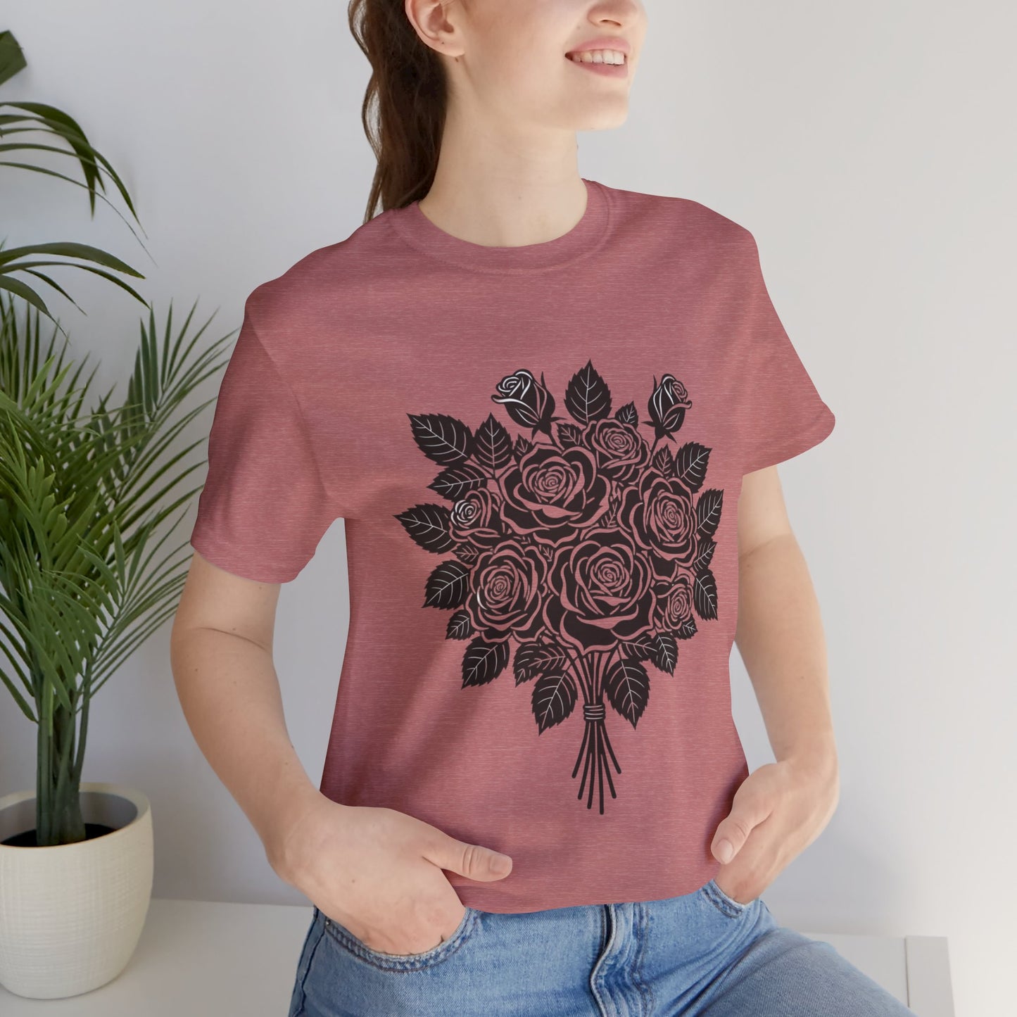 Floral Rose Bouquet Tee