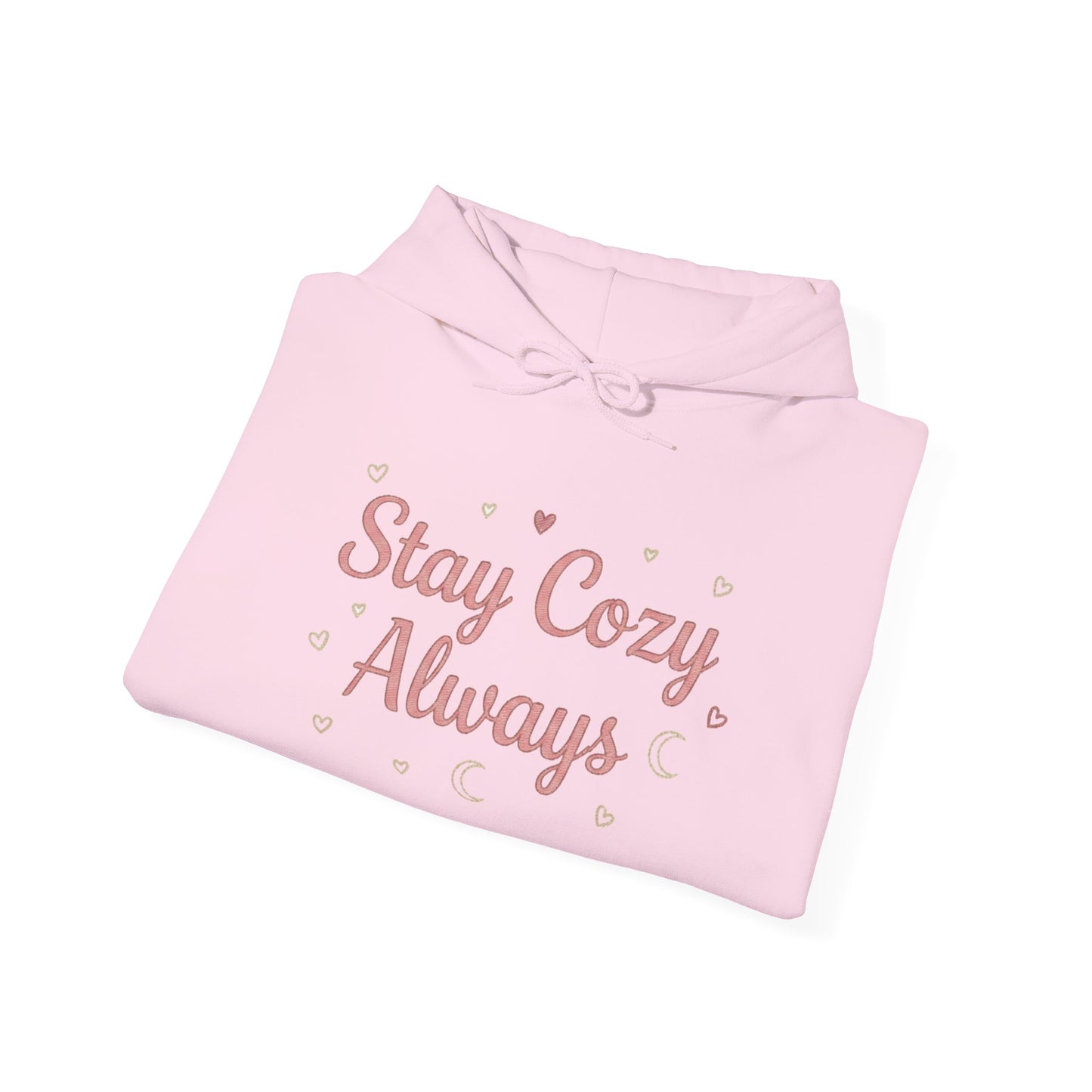 Women's Cozy Pastel Hoodie | Cute Stay Kind Stay Wild Graphic