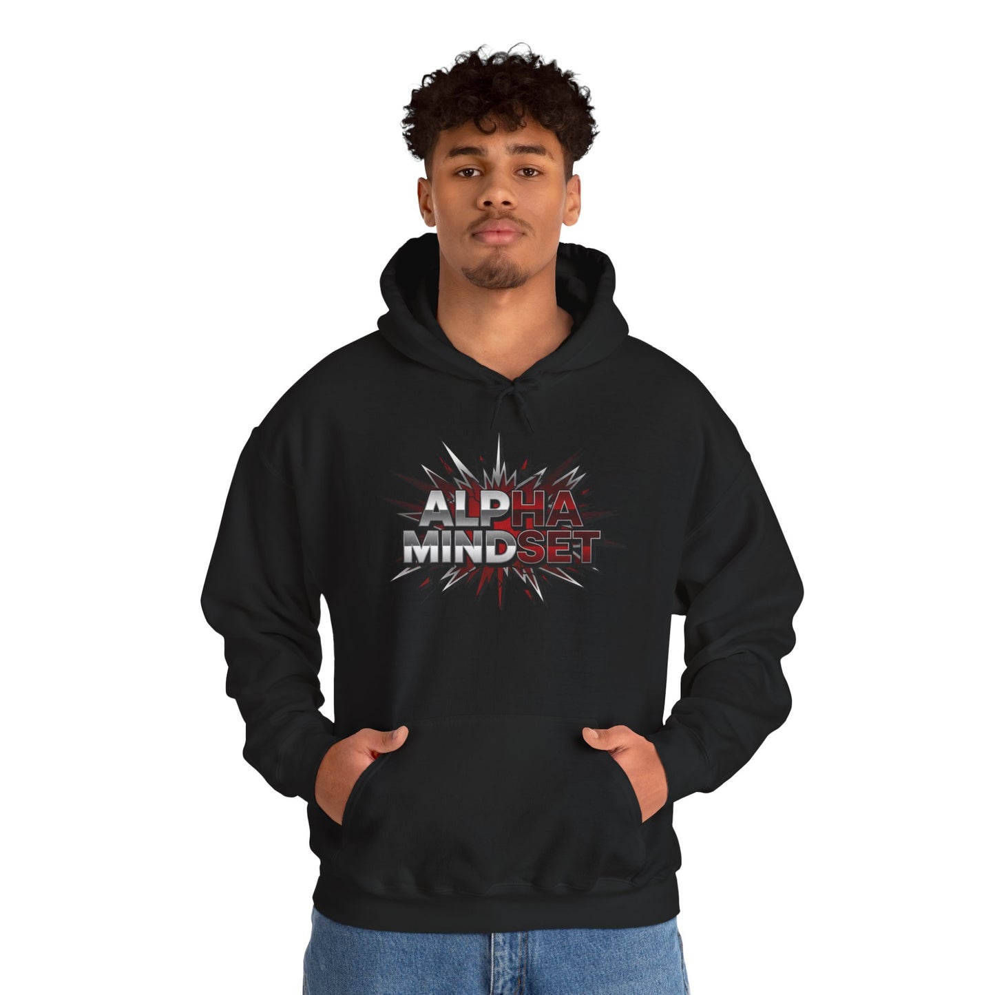Stay Hard Hoodie — 'Mind of a Warrior' Graphic Hooded Sweatshirt