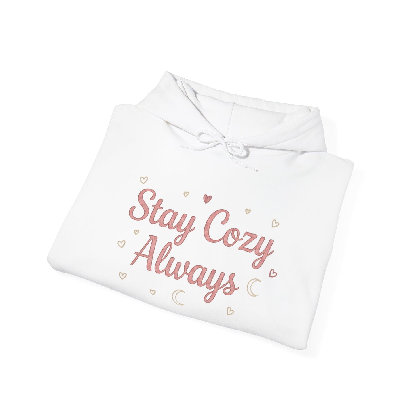 Women's Cozy Pastel Hoodie | Cute Stay Kind Stay Wild Graphic