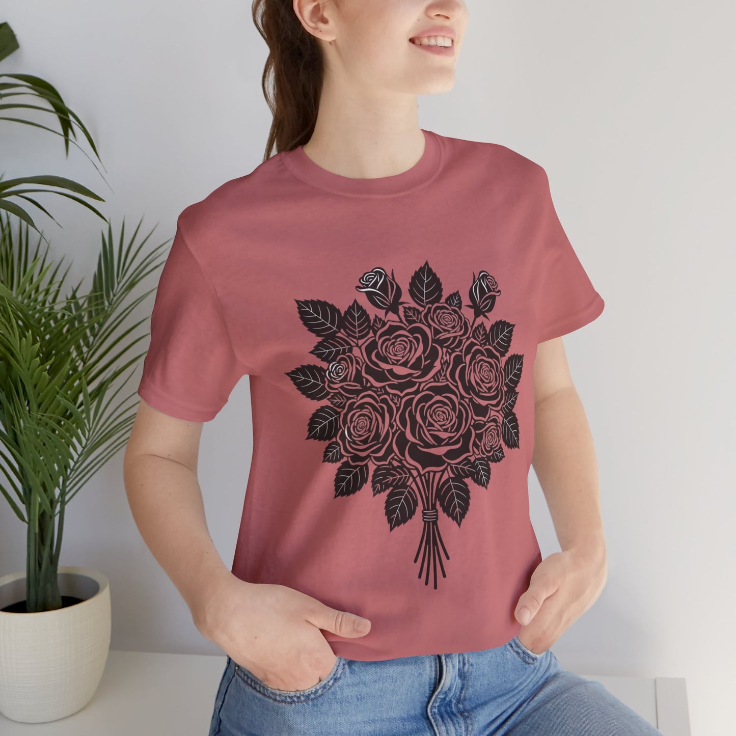 Floral Rose Bouquet Tee