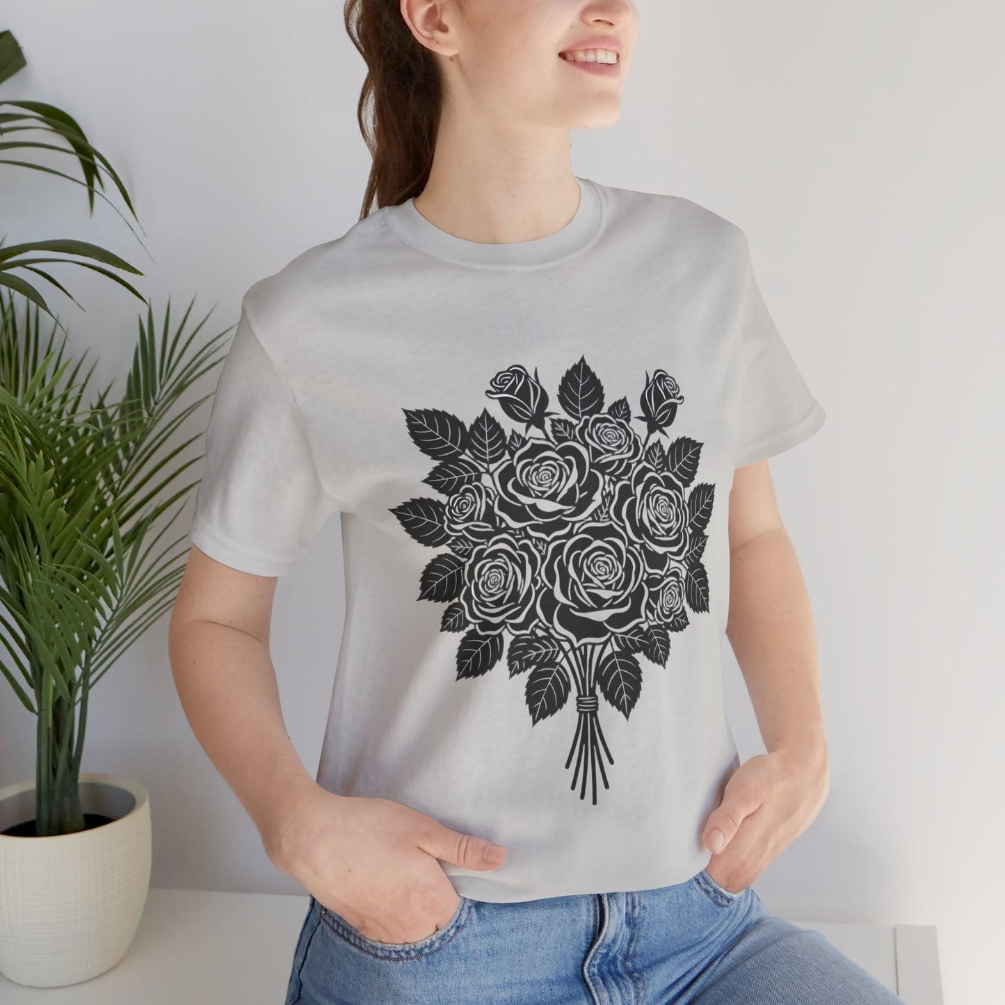 Floral Rose Bouquet Tee