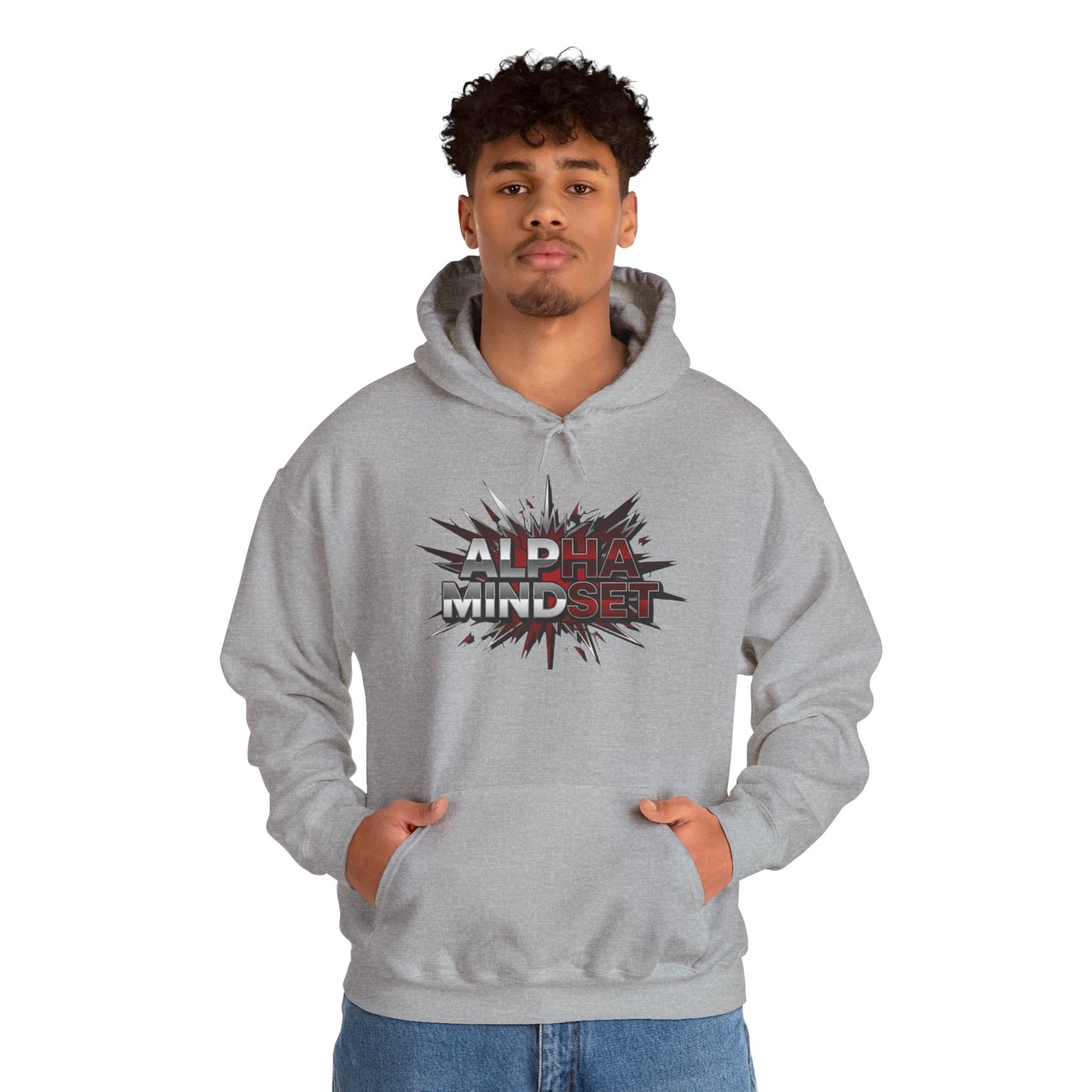Stay Hard Hoodie — 'Mind of a Warrior' Graphic Hooded Sweatshirt