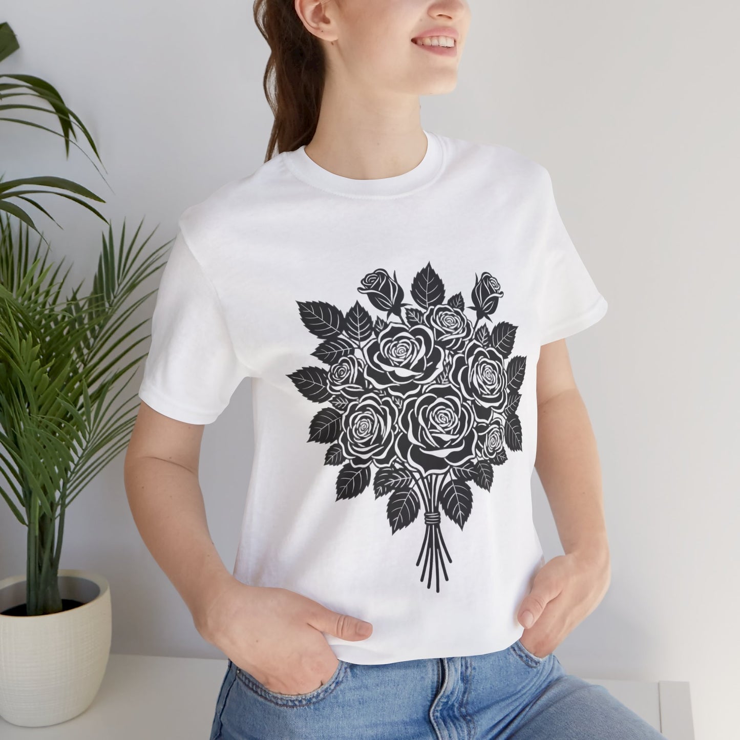 Floral Rose Bouquet Tee