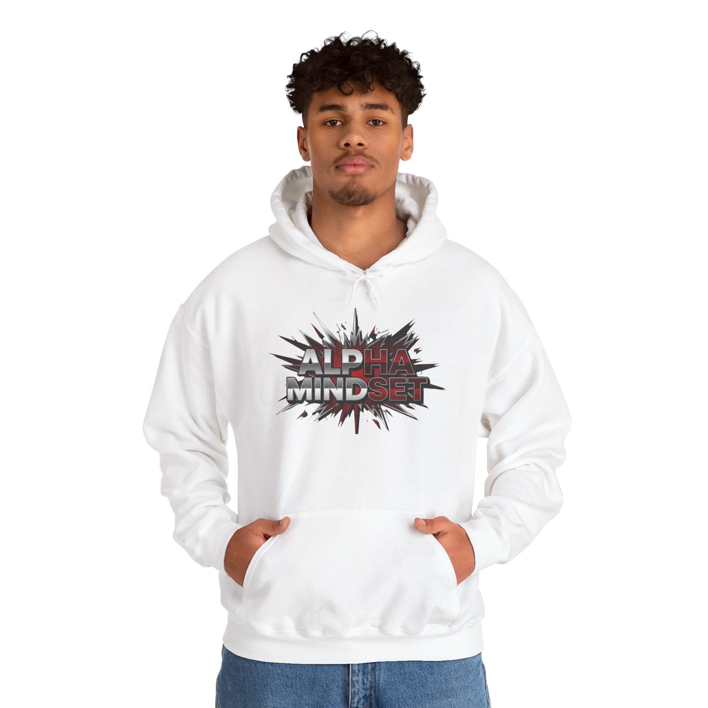 Stay Hard Hoodie — 'Mind of a Warrior' Graphic Hooded Sweatshirt