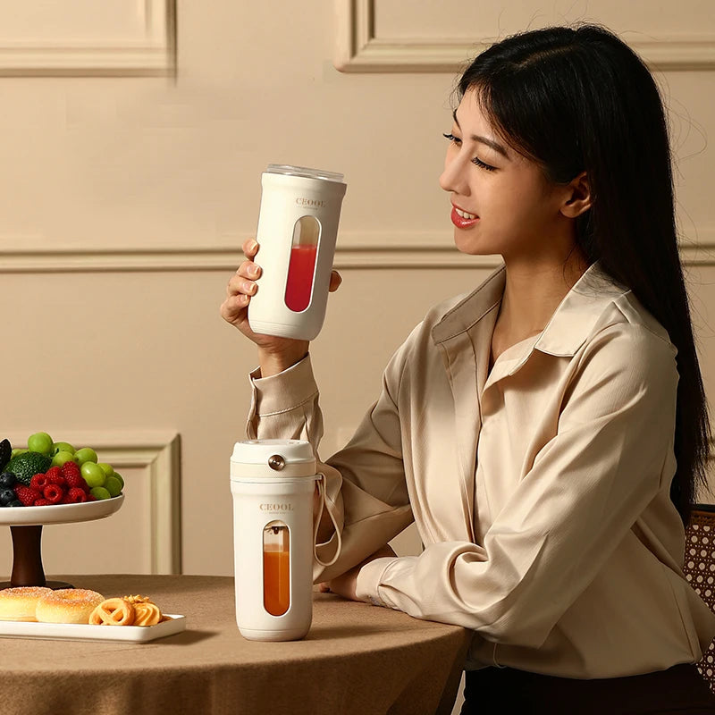 Squeezer Juice Maker4/10 Blades Portable Electric Blender