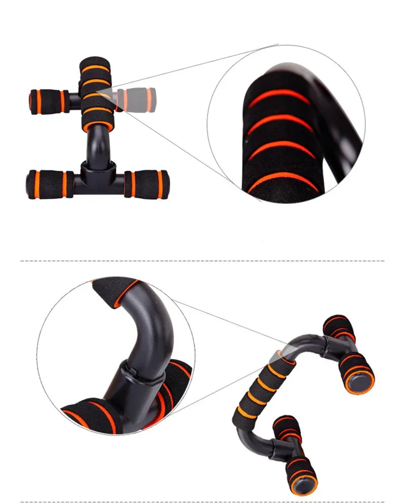 1 Pair U-Shaped Push-Up Bars