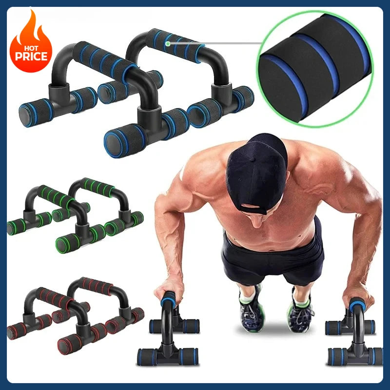 1 Pair U-Shaped Push-Up Bars