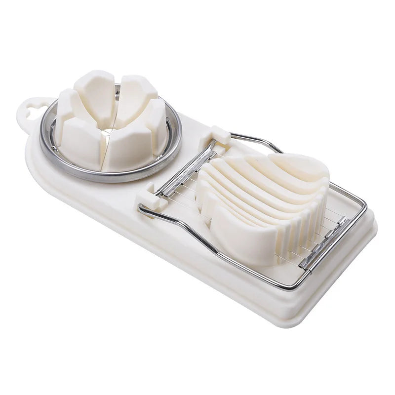 Multifunctional Stainless Steel Egg & Food Slicer Kitchen Cutter Tool