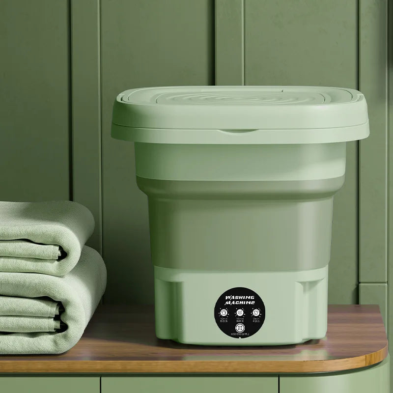8L Portable Small Foldable Washing Machine