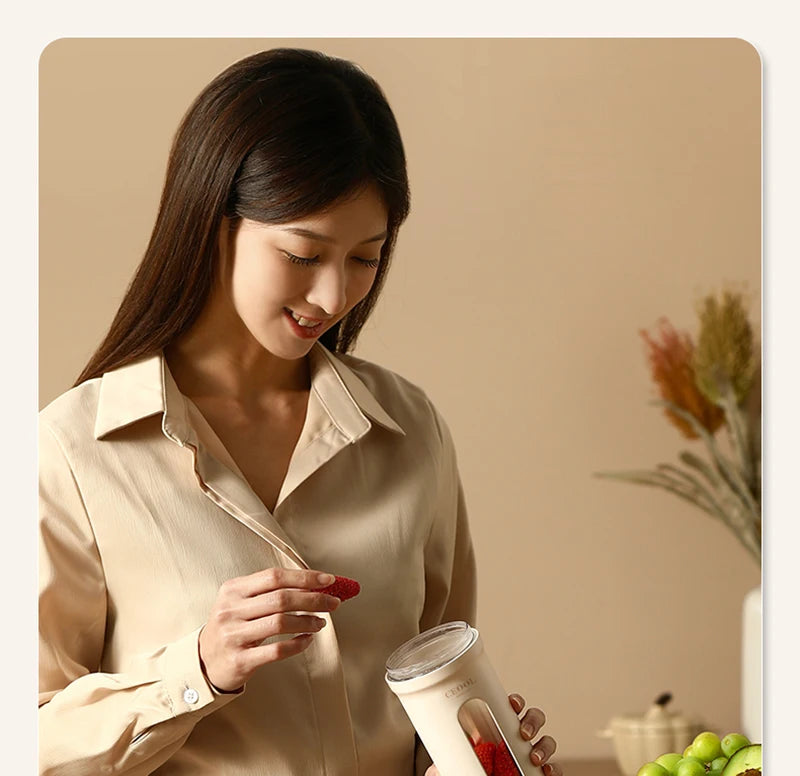 Squeezer Juice Maker4/10 Blades Portable Electric Blender