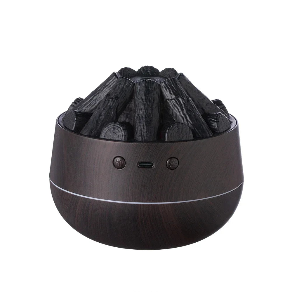 USB Humidifier 300ML Artificial Charcoal Fire Air