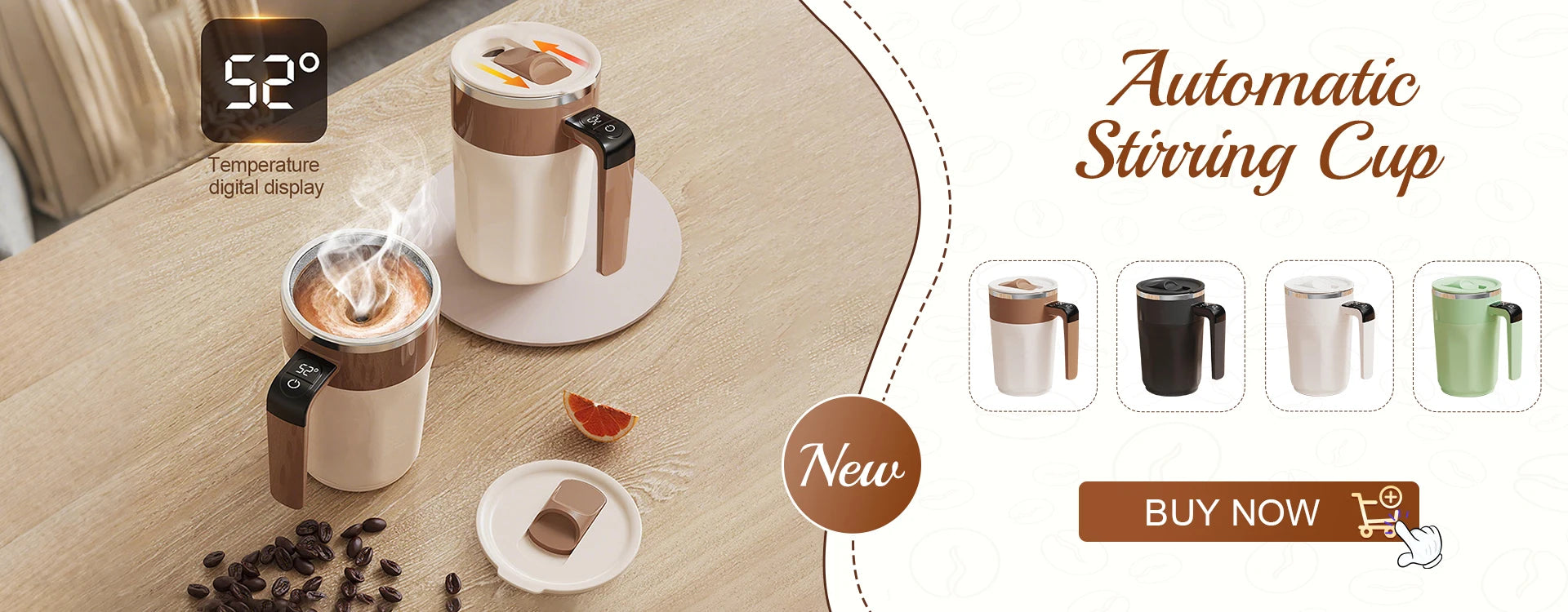 Rechargeable Magnetic Coffee Mixer,