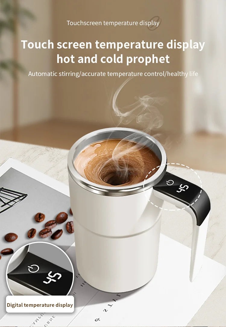 Rechargeable Magnetic Coffee Mixer,