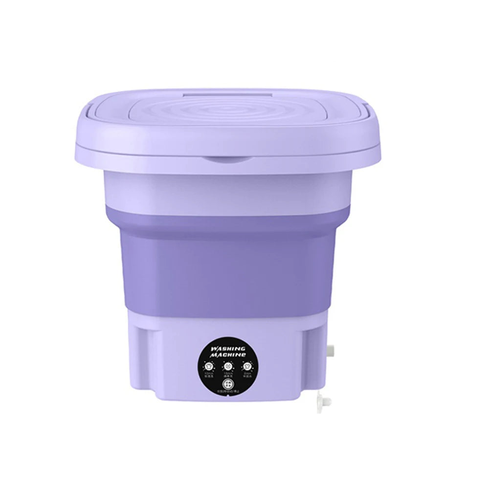 8L Portable Small Foldable Washing Machine