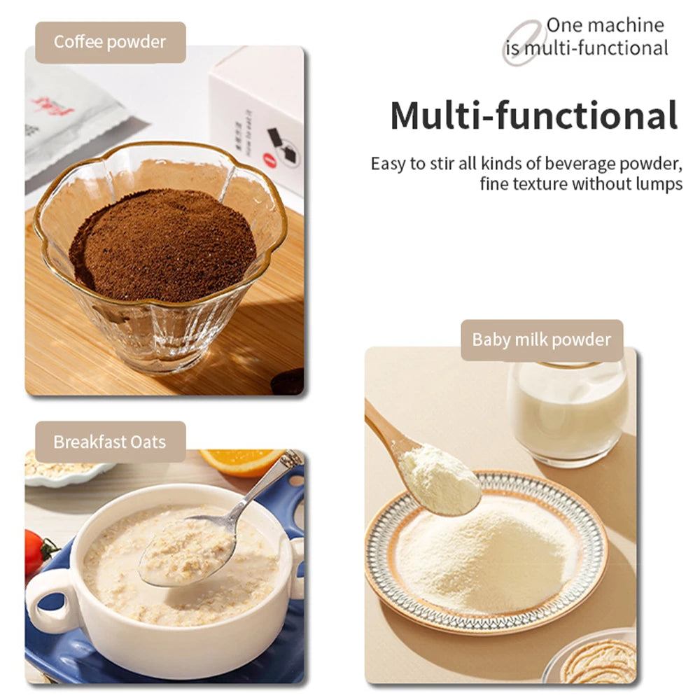 Rechargeable Magnetic Coffee Mixer,